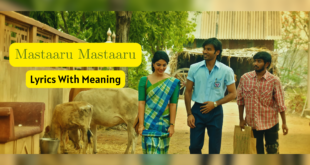 Mastaaru Mastaaru song lyrics with meaning