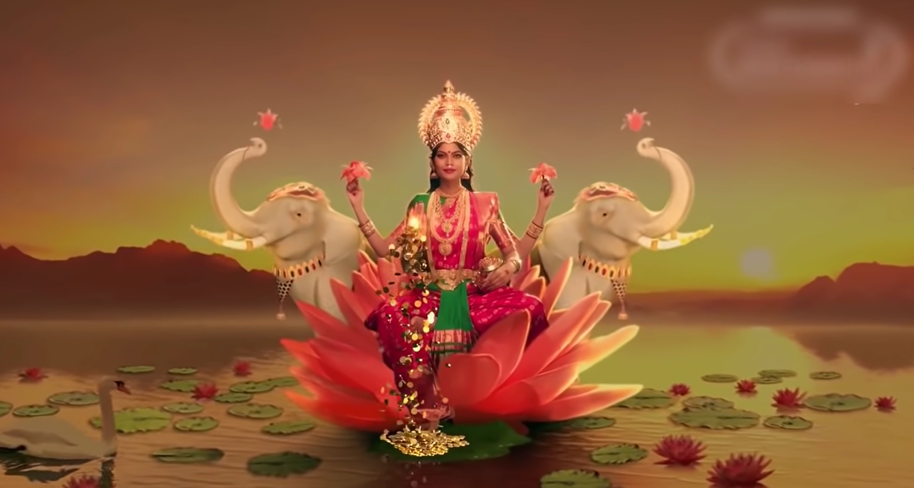 Ashtalakshmi Stotram Lyrics Telugu & English - Myabundanceira